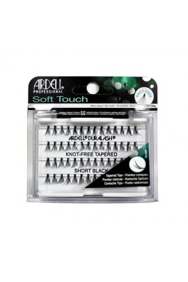 Ardell Soft Touch - Knot-Free Tapered Individual Eyelashes - Short Black