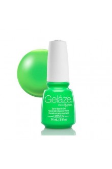 China Glaze Gelaze Gel Polish - In the Lime Light - 0.5oz / 14ml