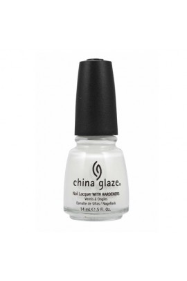 China Glaze Nail Polish - White Out - 0.5oz / 14ml