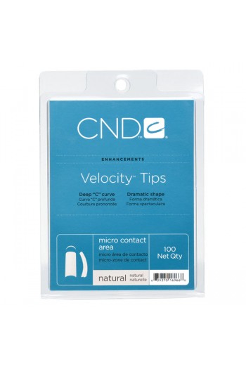 CND Velocity Tips - Natural - 100ct