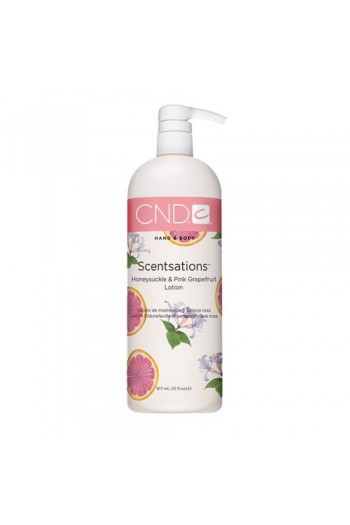 CND Scentsations - Honeysuckle & Pink Grapefruit Lotion - 31oz / 917ml