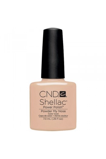 CND Shellac Power Polish - Open Road Collection - Powder My Nose - 0.25oz / 7.3ml