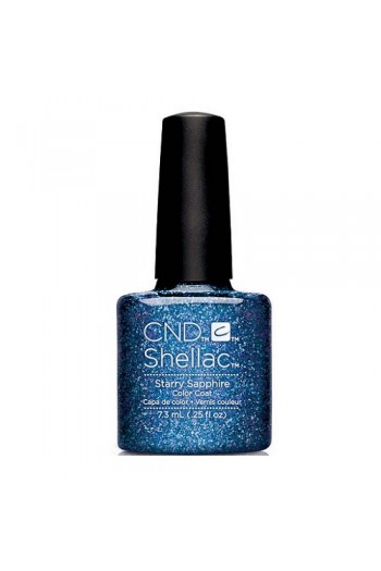 CND Shellac - Starstruck 2016 Collection Holiday - Starry Sapphire - 0.25oz / 7.3ml