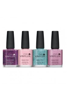 CND Vinylux Weekly Polish - Aurora Collection - 0.5oz / 15ml Each - All 4 Colors