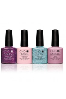 CND Shellac - Aurora Collection Holiday 2015 -  0.25oz / 7.3ml - All 4 Colors