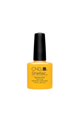 CND Shellac - New Wave Spring 2017 Collection - Banana Clips - 0.25oz / 7.3ml