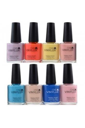 CND Vinylux Weekly Polish - Flirtation Summer 2016 Collection - ALL 8 Colors - 0.5oz / 15ml EACH