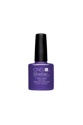 CND Shellac - New Wave Spring 2017 Collection - Video Violet - 0.25oz / 7.3ml