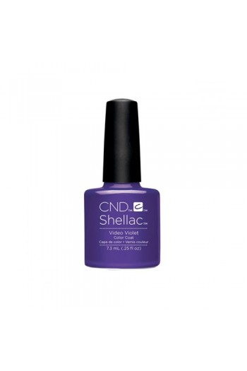 CND Shellac - New Wave Spring 2017 Collection - Video Violet - 0.25oz / 7.3ml