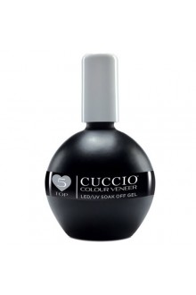 Cuccio Colour Veneer - LED/UV Soak Off Gel - #5 Top Coat Treatment - 2.5oz / 75ml