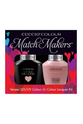 Cuccio Match Makers - Veneer LED/UV Colour & Colour Lacquer - Namaste 6154 - 0.43oz / 13ml each