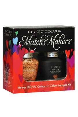 Cuccio Match Makers - Veneer LED/UV Colour & Colour Lacquer - After Party - 0.43oz / 13ml each