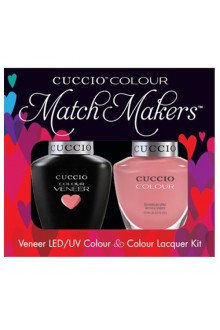 Cuccio Match Makers - Veneer LED/UV Colour & Colour Lacquer - Color Cruise Collection - All Decked Out - 0.43oz / 13ml each