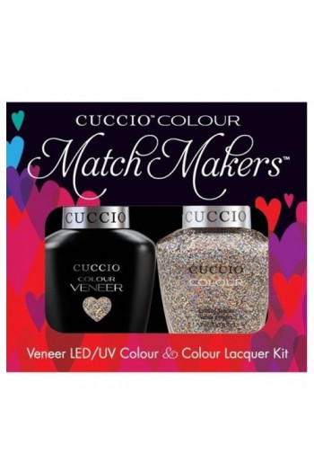 Cuccio Match Makers - Veneer LED/UV Colour & Colour Lacquer - Bean There Done That - 0.43oz / 13ml each