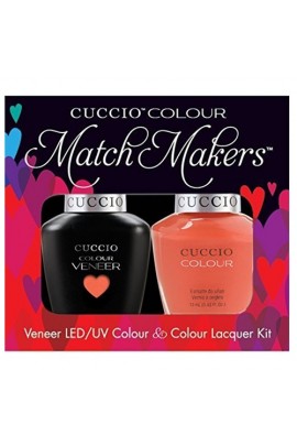 Cuccio Match Makers - Veneer LED/UV Colour & Colour Lacquer - California Dreamin - 0.43oz / 13ml each