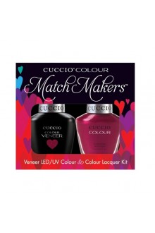 Cuccio Match Makers - Veneer LED/UV Colour & Colour Lacquer - Call In The Calgary - 0.43oz / 13ml each