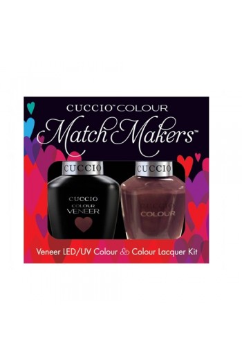 Cuccio Match Makers - Veneer LED/UV Colour & Colour Lacquer - Count Me In! 6168 - 0.43oz / 13ml each