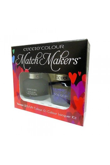 Cuccio Match Makers - Veneer LED/UV Colour & Colour Lacquer - Gala - 0.43oz / 13ml each