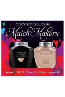 Cuccio Match Makers - Veneer LED/UV Colour & Colour Lacquer - Color Cruise Collection - I Want Moor - 0.43oz / 13ml each