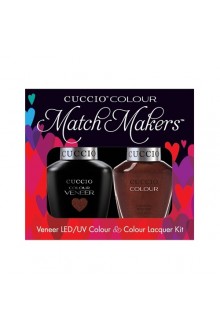 Cuccio Match Makers - Veneer LED/UV Colour & Colour Lacquer - It's No Istanbul - 0.43oz / 13ml each