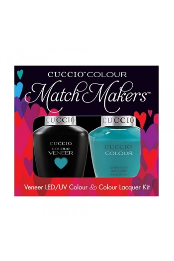 Cuccio Match Makers - Veneer LED/UV Colour & Colour Lacquer - Muscle Beach - 0.43oz / 13ml each Cuccio Match Makers - Veneer LED/UV Colour & Colour Lacquer - Muscle Beach - 0.43oz / 13ml each