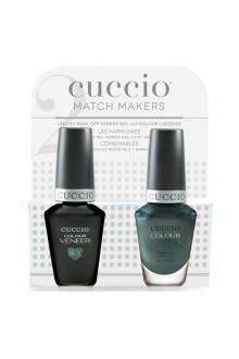 Cuccio Match Makers - Veneer LED/UV Colour & Colour Lacquer - Notorious - 0.43oz / 13ml each