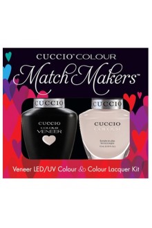 Cuccio Match Makers - Veneer LED/UV Colour & Colour Lacquer - Color Cruise Collection - Pier Pressure - 0.43oz / 13ml each