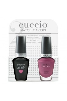 Cuccio Match Makers - Veneer LED/UV Colour & Colour Lacquer - Pulp Fiction - 0.43oz / 13ml each