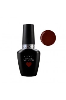 Cuccio Colour Veneer - Soak Off LED/UV Gel Polish - Red Eye to Shanghai - 0.43oz / 13ml