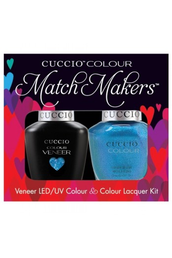 Cuccio Match Makers - Veneer LED/UV Colour & Colour Lacquer - Venice Beach 2016 Collection - Roller Skate! - 0.43oz / 13ml each