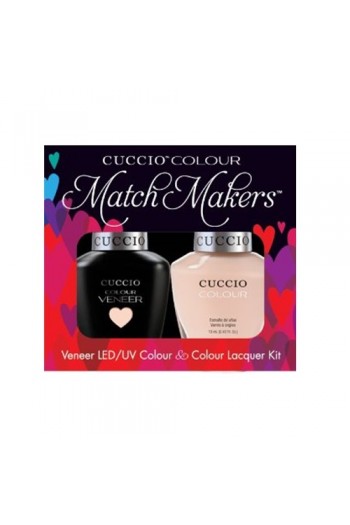 Cuccio Match Makers - Veneer LED/UV Colour & Colour Lacquer - See It All In Montreal - 0.43oz / 13ml each