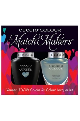 Cuccio Match Makers - Veneer LED/UV Colour & Colour Lacquer - Color Cruise Collection - Shore Thing - 0.43oz / 13ml each