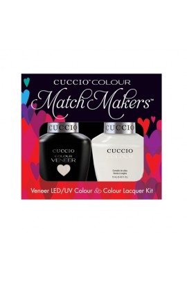 Cuccio Match Makers - Veneer LED/UV Colour & Colour Lacquer - Tahitian Villa - 0.43oz / 13ml each