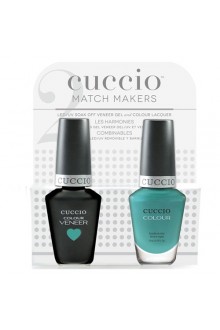 Cuccio Match Makers - Veneer LED/UV Colour & Colour Lacquer - Who Dunn It? - 0.43oz / 13ml each