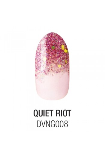 Dashing Diva - Glam Gel - Quiet Riot - 24 Nails / 12 Sizes