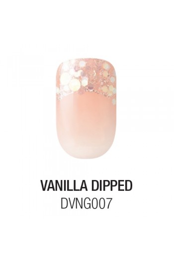 Dashing Diva - Glam Gel - Vanilla Dipped - 24 Nails / 12 Sizes