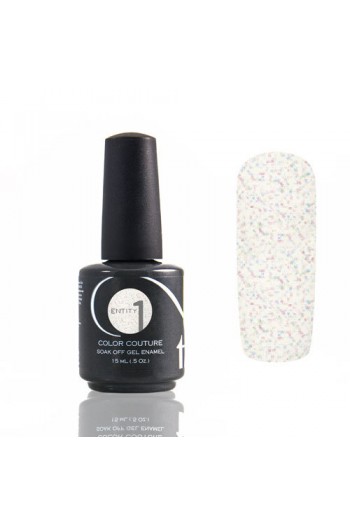 Entity One Color Couture Soak Off Gel Polish - Elegant Collection - Graphic & Girlish White - 0.5oz / 15ml