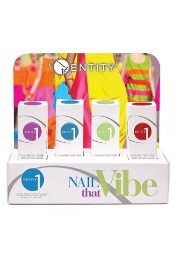 Entity One Color Couture Soak Off Gel Polish - Nail That Vibe 2016 Collection - ALL 4 Colors - 0.5oz / 15ml EACH