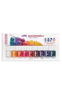 Essie Nail Polish - 2015 Silk Watercolor Collection - 0.46oz / 13.5ml each - 9 Piece Artist Kit 