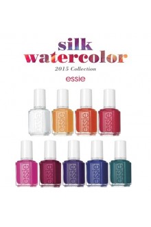 Essie Nail Polish - 2015 Silk Watercolor Collection - 0.46oz / 13.5ml each - All 9 Colors