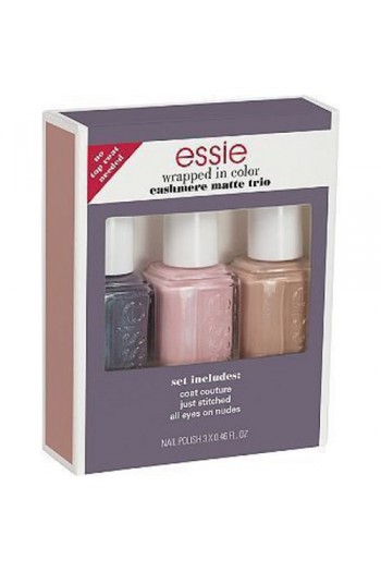 Essie Nail Effects - Cashmere Matte Trio - Wrapped In Color