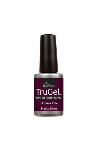 EzFlow TruGel LED/UV Gel Polish - Mystic Nights Collection - Crimson Tide - 0.5oz / 14ml