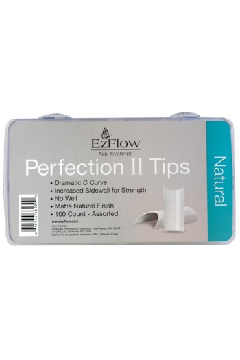 EzFlow Perfection II Tips - Natural - 100ct