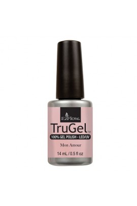 EzFlow TruGel LED/UV Gel Polish - French Remix Collection - Mon Amour - 0.5oz / 14ml