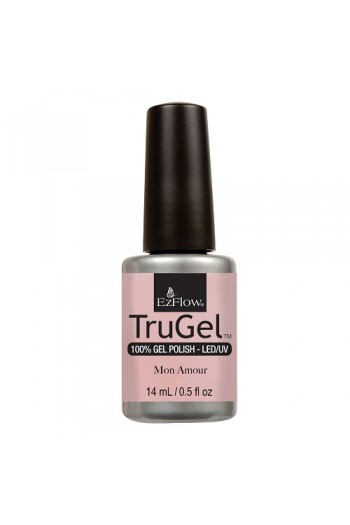 EzFlow TruGel LED/UV Gel Polish - French Remix Collection - Mon Amour - 0.5oz / 14ml