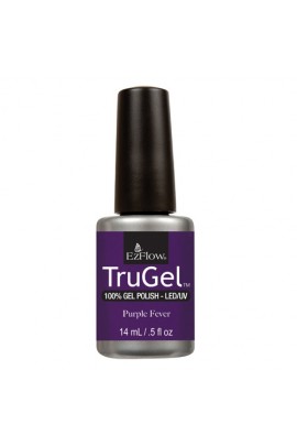 EzFlow TruGel LED/UV Gel Polish - Launch 4 - Purple Fever - 0.5oz / 14ml