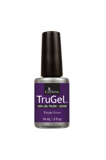 EzFlow TruGel LED/UV Gel Polish - Launch 4 - Purple Fever - 0.5oz / 14ml