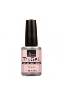 EzFlow TruGel LED/UV Gel Polish - French Remix Collection - Coquette - 0.5oz / 14ml