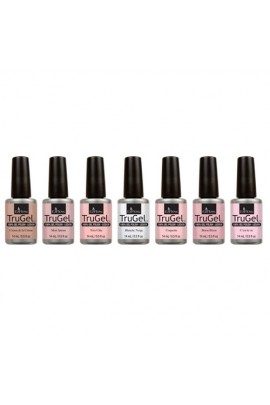 EzFlow TruGel LED/UV Gel Polish - French Remix Collection - All 7 Colors - 14ml / 0.5oz Each