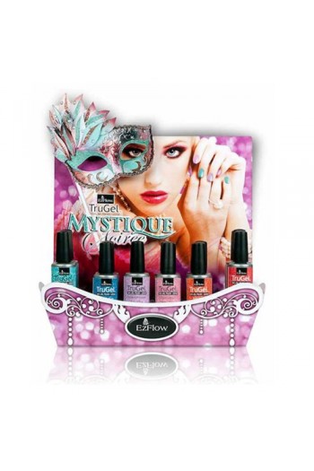 EzFlow TruGel LED/UV Gel Polish - Mystique Soiree Collection - 6 Colors